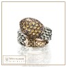 Anello medievale serpente giallo | Gioielli De Nobili